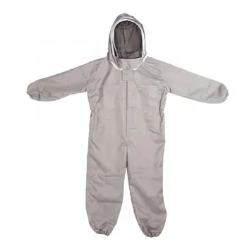 

Beekeeper Suit Hooded Beekeeper Suit One-Piece Beekeeping Protective Clothes Anti Bee Equipment Beekeeping Protective Suit