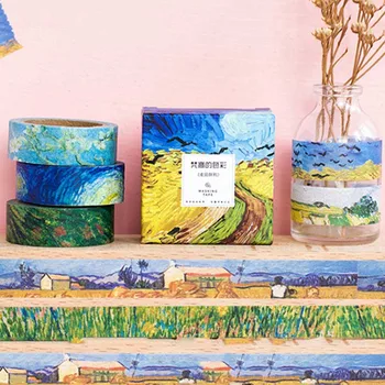 

1 pcs Washi Tapes DIY Painting paper Masking tape Decorative Adhesive Tapes Scrapbooking Stickers