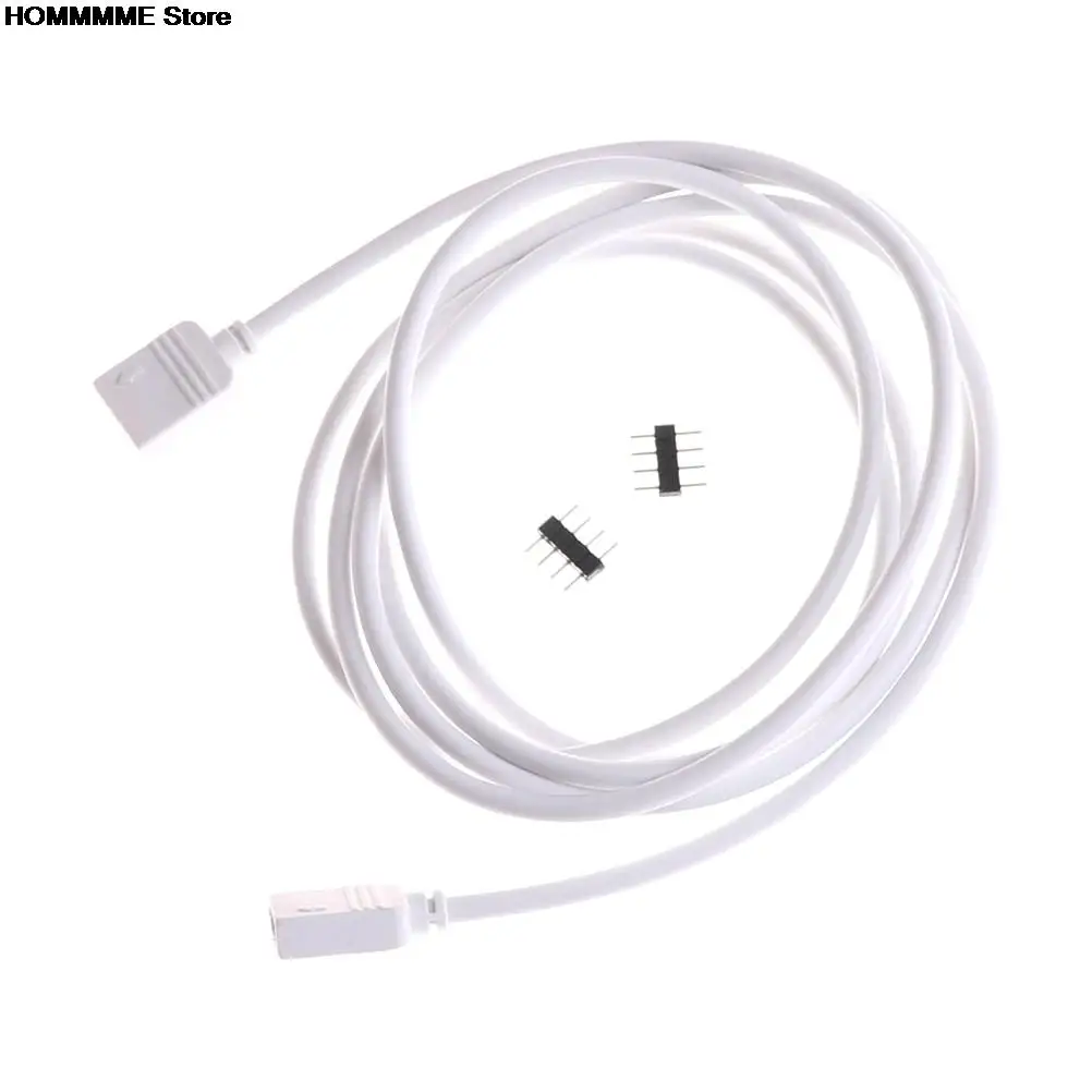 1PC White 1.5M 4 PIN RGB Led Light Bar Extension Cable Lighting Strips Expansion Cables Wire | Сетевые шнуры и удлинители