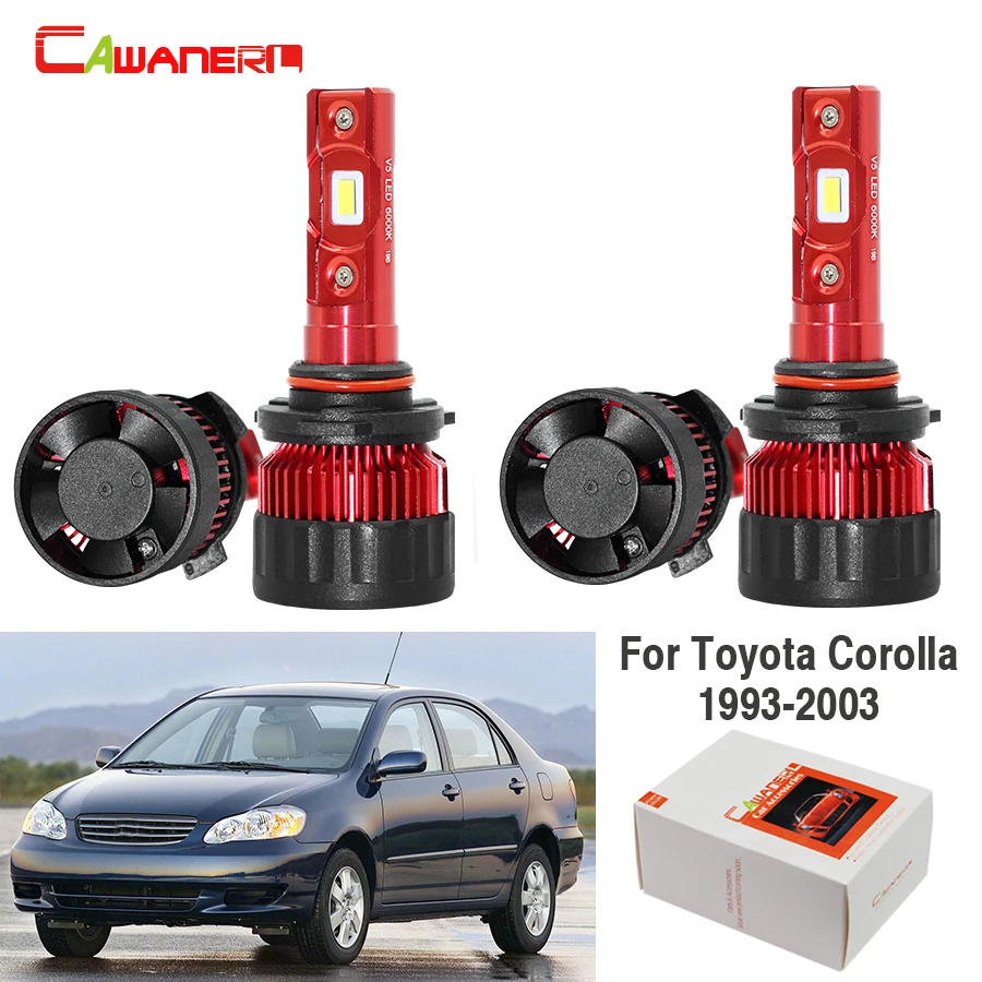 Cawanerl для Защитные чехлы сидений сшитые специально Toyota Corolla 1993 2003 автомобиля 60 Вт