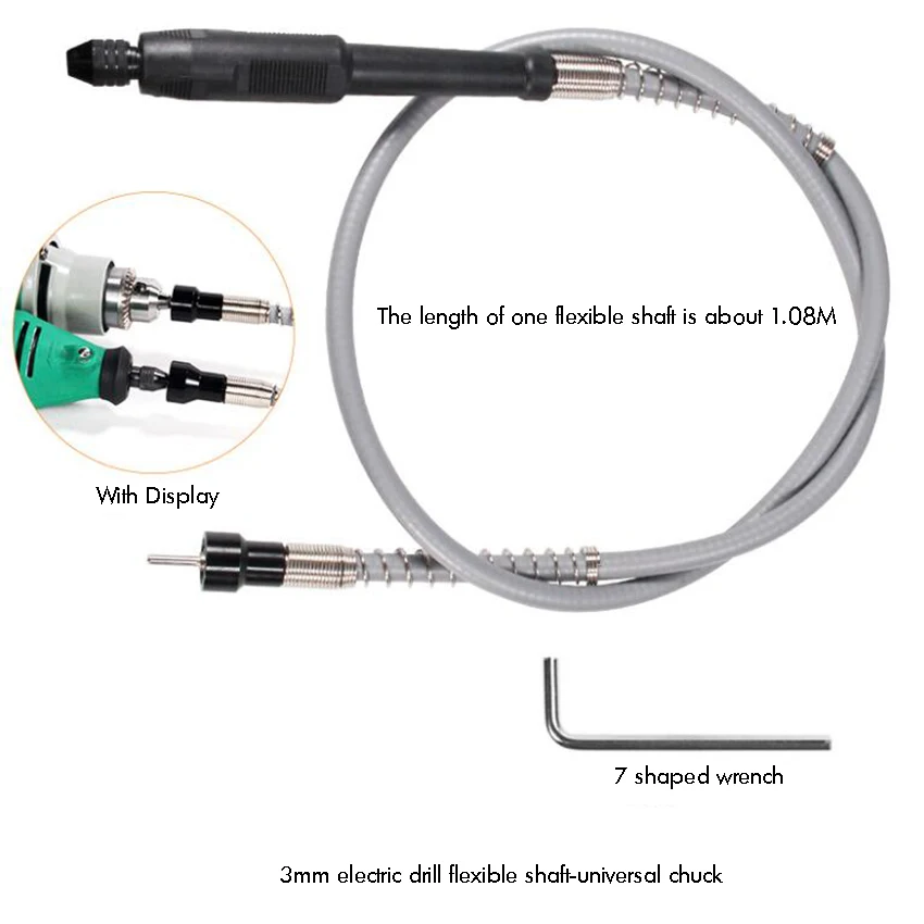 Attache d'Arbre Flexible, Extension d'Arbre Flexible, Outil de Broyeur Électrique, Clé d'Extension d'Arbre Flexible, Fiable et Durable Attache d'Arbre Flexible, Extension d'Arbre Flexible, Outil de Broyeur Électrique, Clé d'Extension d'Arbre Flexible, Fiable et Durable