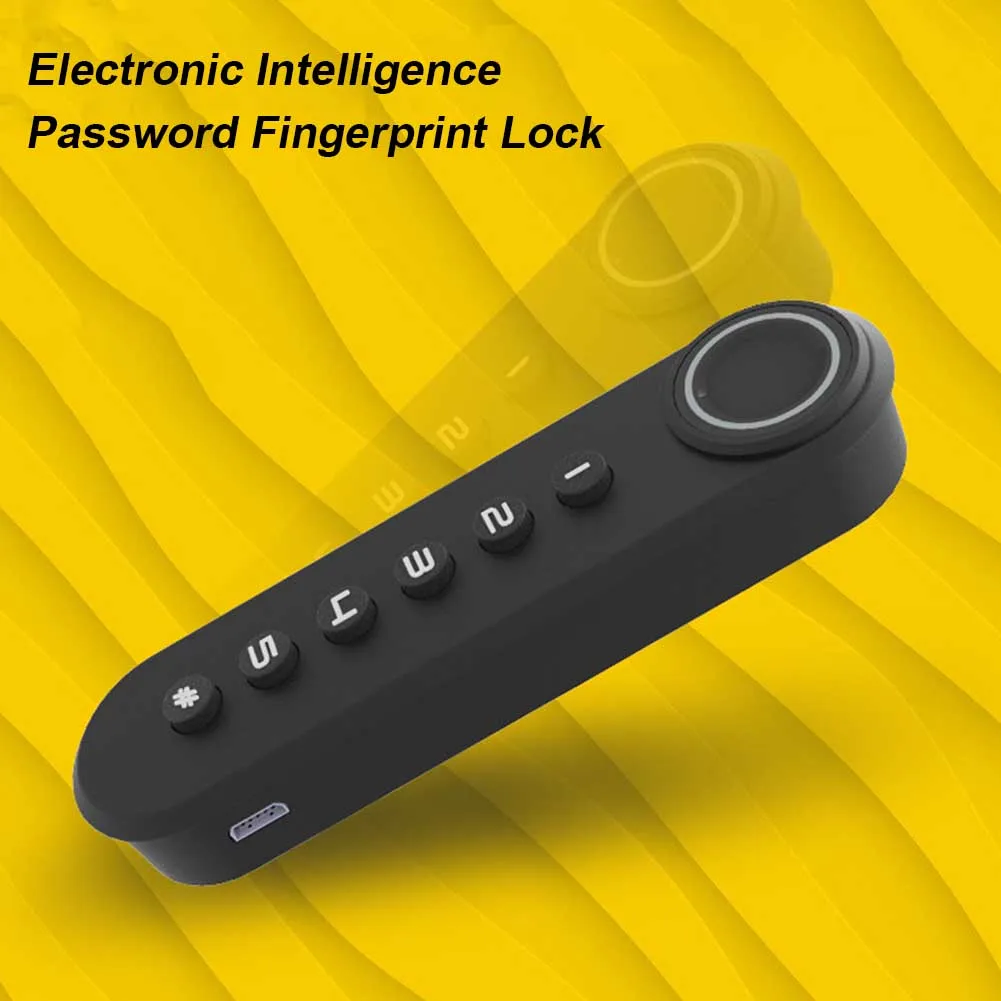 

Office Password Fingerprint Lock Wardrobe Hotel Electronic Intelligence Smart Home Device Biometric Keyless USB Charging Digital