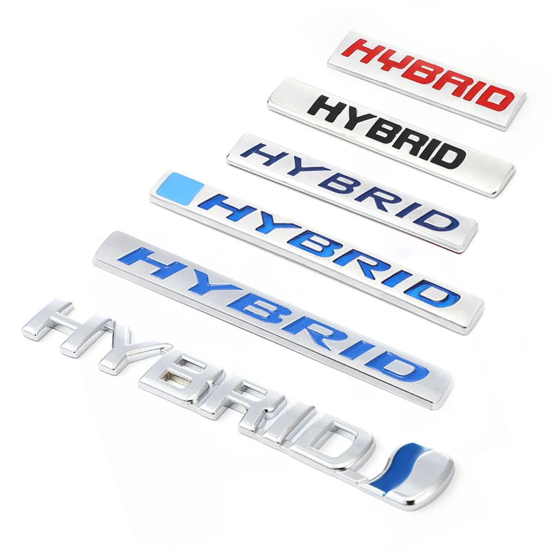 Наклейка для автомобиля гибридный логотип Toyota Nissan Camry Subaru Volkswagen golf Lexus BMW Audi