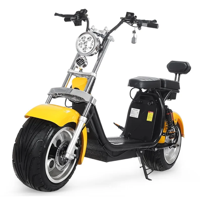 2 сиденья fatbike взрослый желтый ebike Moto e велосипед для подвижного велосипеда