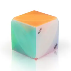 2019 Новое поступление Qiyi кленовый лист волшебный куб головоломка игрушка для обучения мозгу-желе цвет