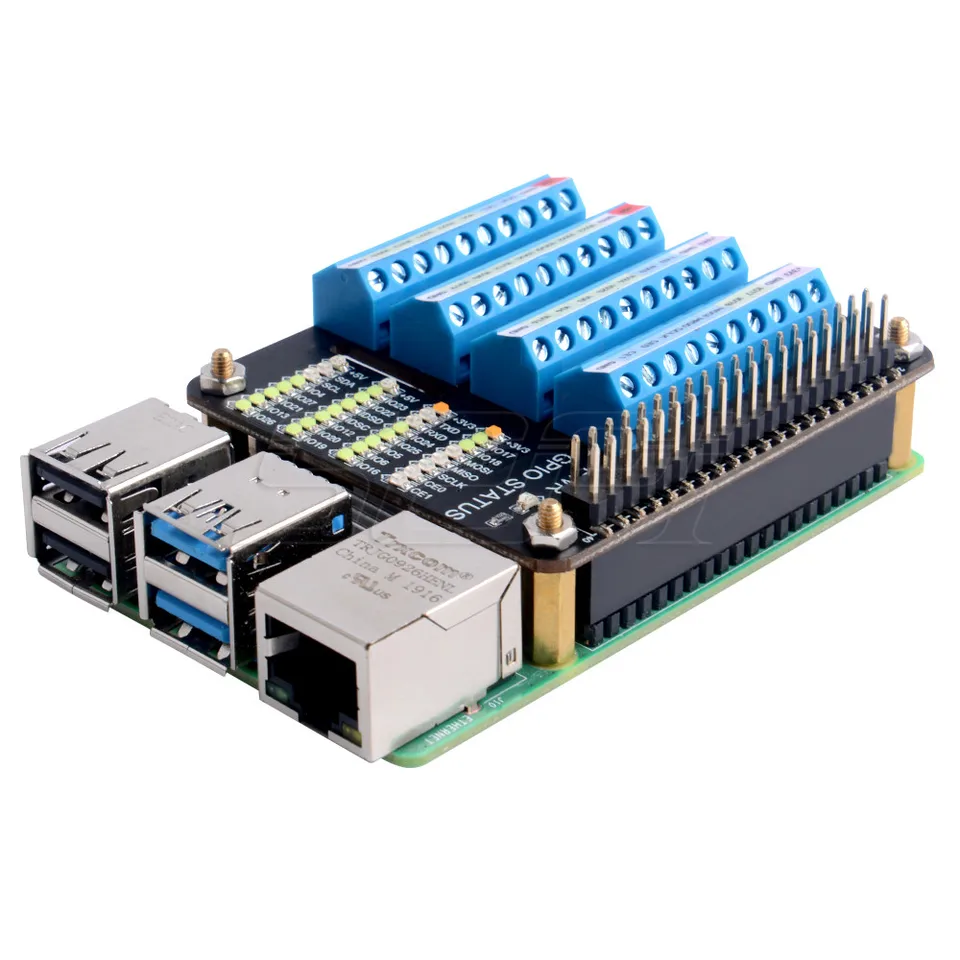Raspberry Pi 4 GPIO Expansion Extension Board Screw Terminal Hat