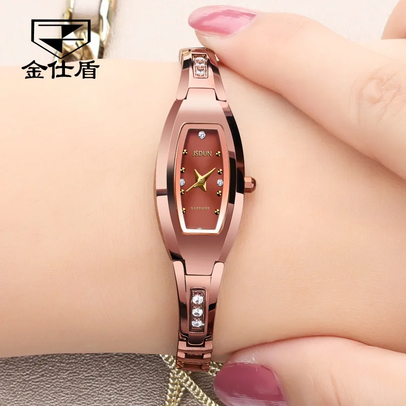 

Fashion Watch Simple Bracelet Quartz Watch Tungsten Steel Waterproof Ladies Watch Ladies Watch