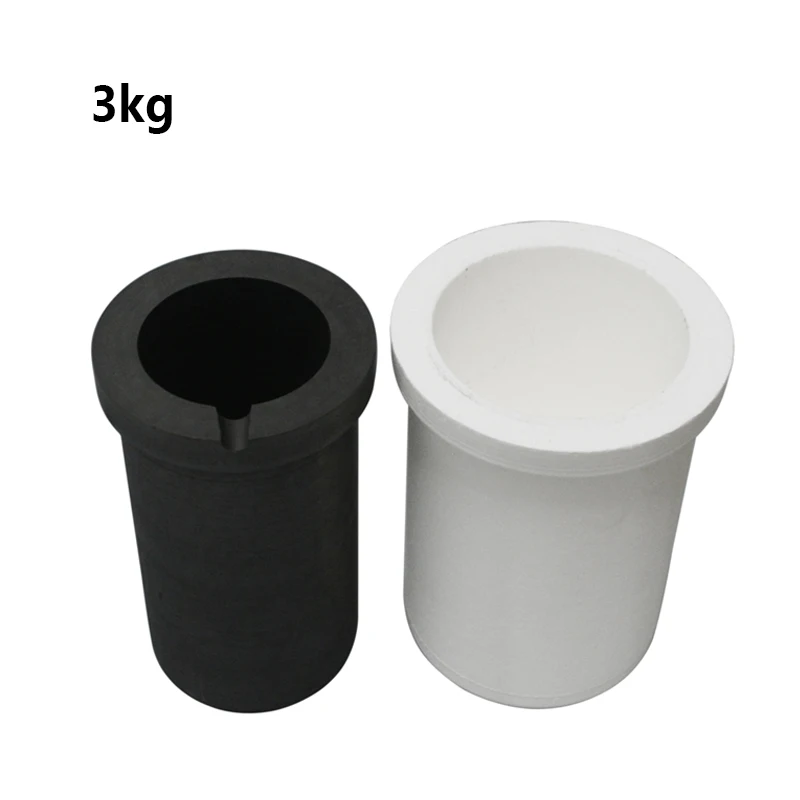 1kg/2kg/3kg Graphite Crucible Gold Silver Melting Crucible Cup Scrap Furnace