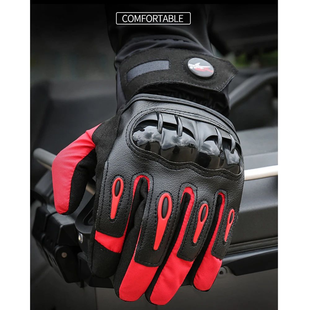 Зимние теплые мотоциклетные перчатки защитные перчатки с сенсорным экраном