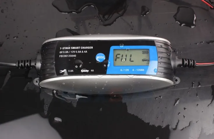 Новинка! Автомобильный Батарея Зарядное устройство 12V 0.8A/4A 6V 0.8A 7-ступенчатая интеллигентая(ый) Батарея-Зарядное устройство для игрушка для автомобилей и мотоциклов