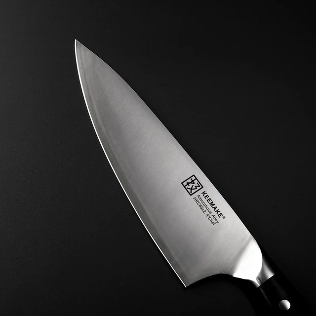 Sunnecko Keemake 8 Hüvelykes Professzionális Séf Kés Folyékony Fém 65 Hrc Penge G10 S/S Fogantyú Konyhai Kések Főzési Eszközök - Image 3