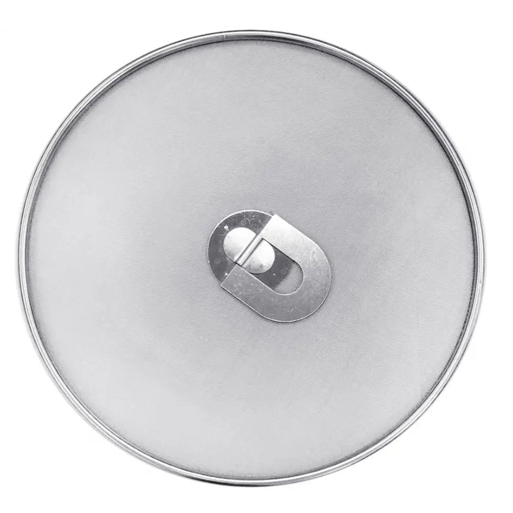 Kitchen Splatter Screen Stainless Steel Mesh Pot Lid Cover Oil Frying Pan Lid Size25/29/33cm1PC