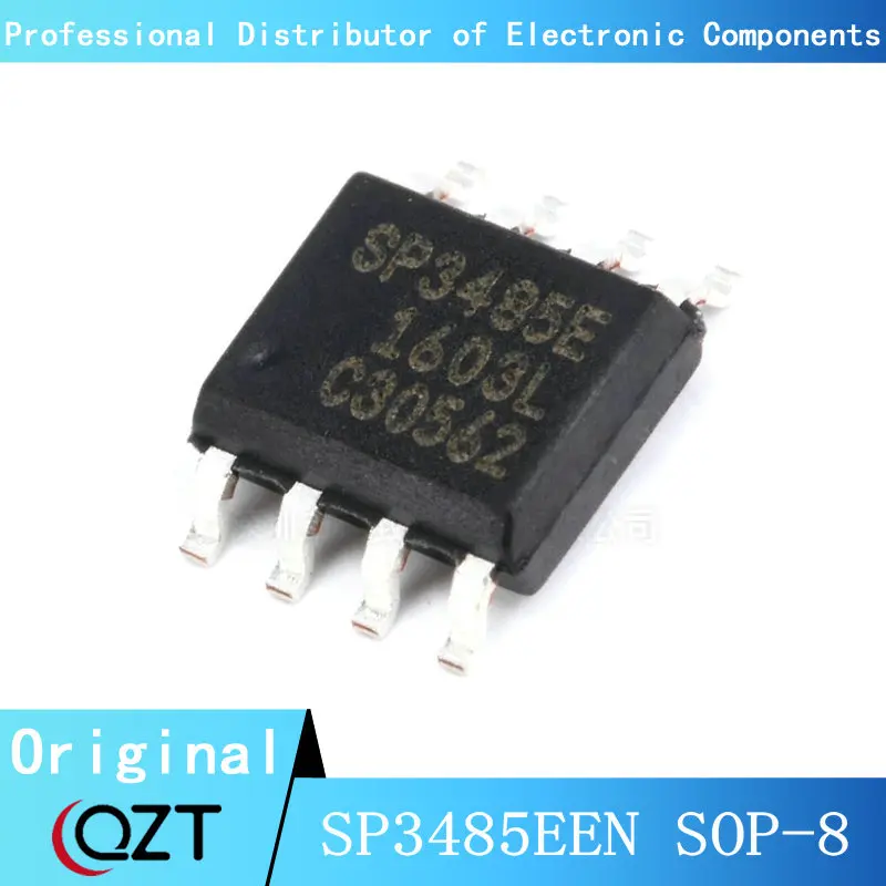 10pcs/lot SP3485EEN SOP SP3485 SP3485E 3485EN SOP-8 chip New spot 10pcs lot sp3485en l tr sp3485e sop 8 sp3485en rs 485 interface ic sp3485 transceiver driver receiver