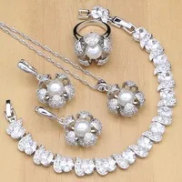 Flowers-925-Silver-Bridal-Jewelry-Sets-White-CZ-With-Pearls-Beads-For-Women-Wedding-Earrings-Pendant.jpg_200x200