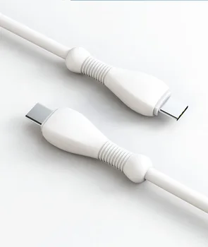 

Type C To TypeC Charging Cable TPE Wire PD Quick Charging Line Charger For Xiaomi Redmi Note For Huawei Samsung Adapter TXTB1