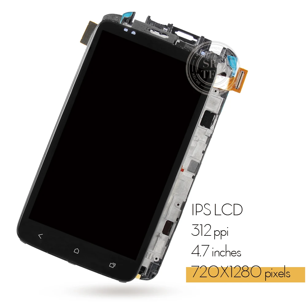 Srjtek для HTC One X S720e сенсорный ЖК дисплей дигитайзер полная сборка 4 7 '񟡰*720 черный
