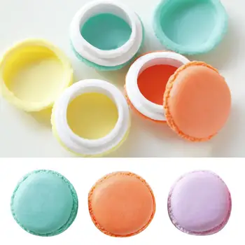 

Cute Candy Color Macaron Storage Box Jewelry Packaging Display Pill Case Organizer Home Decoration Gift