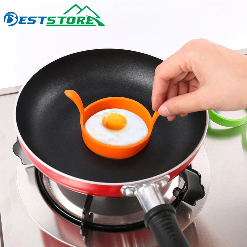Family breakfast omelette tool circular food grade silica gel omelette