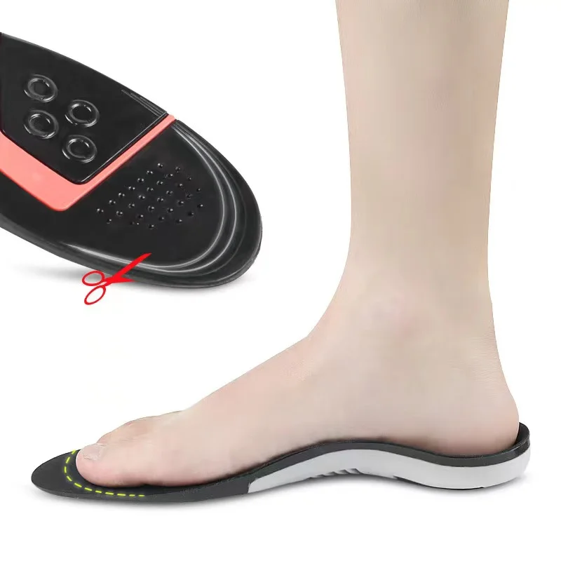 Multifunctional sports leisure insoles Unisex foot arch support foot arch correction insole shock absorption breathable full pad