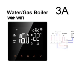 Smart WiFi Thermostat with Remote Control Integration (WiFi WaterGas Boiler)