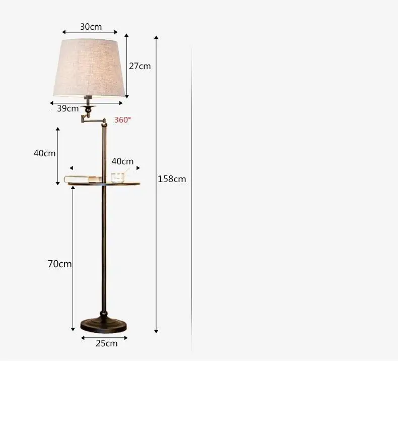 Lampara Pie lampada Da Terra Stehleuchte Lampe Sur Pied напольный стенд для гостиной Lampadaire Staande Stehlampe стоящая лампа