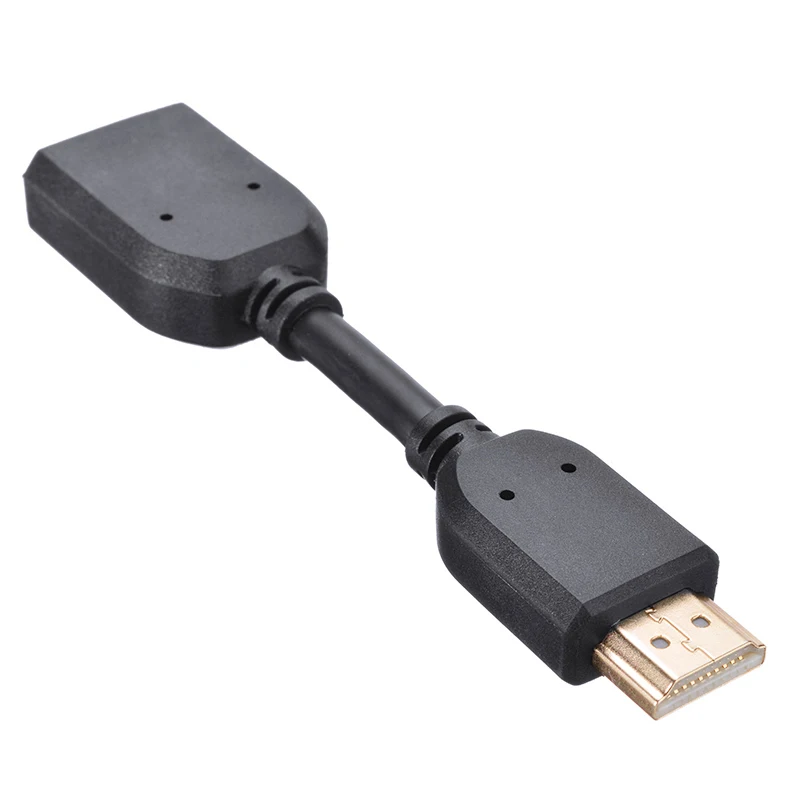 Mayitr 1 шт. 10 см Премиум позолоченный HDMI Расширение &quotМама папа&quot кабель Pro