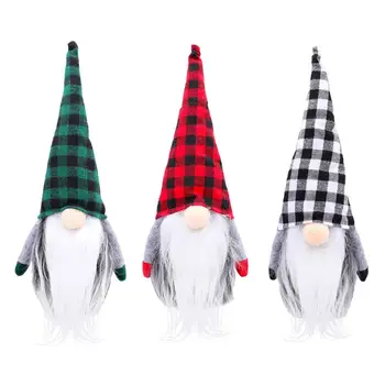 

Tied Beard Gnome Handmade Swedish Tomte Christmas Elf Doll Figurine Toy Ornament