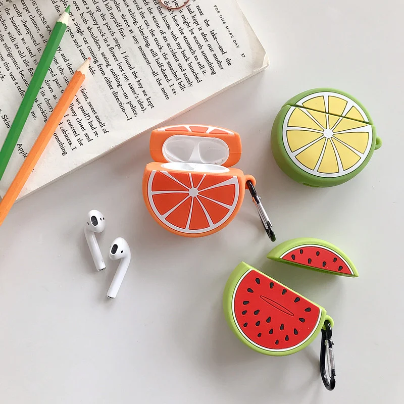 Беспроводной чехол для наушников Apple Airpods силиконовый s защитный Airpods1 2|Аксессуары