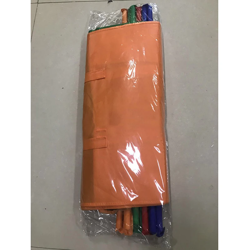 Утолщенная экологическая тележка супермаркета Нетканая Компактная сумка для покупок складная тележка Сумка(случайный цвет