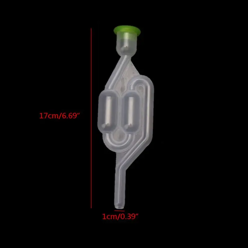 5 шт Пластиковые ферментирующие Воздушные Замки с двойным пузырем S типы винные Воздушные Замки ферментер DIY аксессуары для изготовления Красного вина