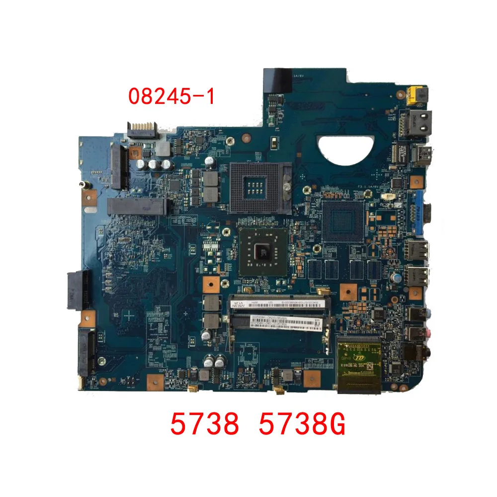HOLYTIME материнская плата для ноутбука acer Aspire 5738 5738G JV50 MV 08245 1 MBP5601005 48.4CG01.011 PM45 MPGA 479M 100%