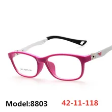 Детская оптическая оправа, детские очки для девочек, оптическая оправа, прозрачная, по рецепту, гибкая TR Oculos de Sol Infantil 8803