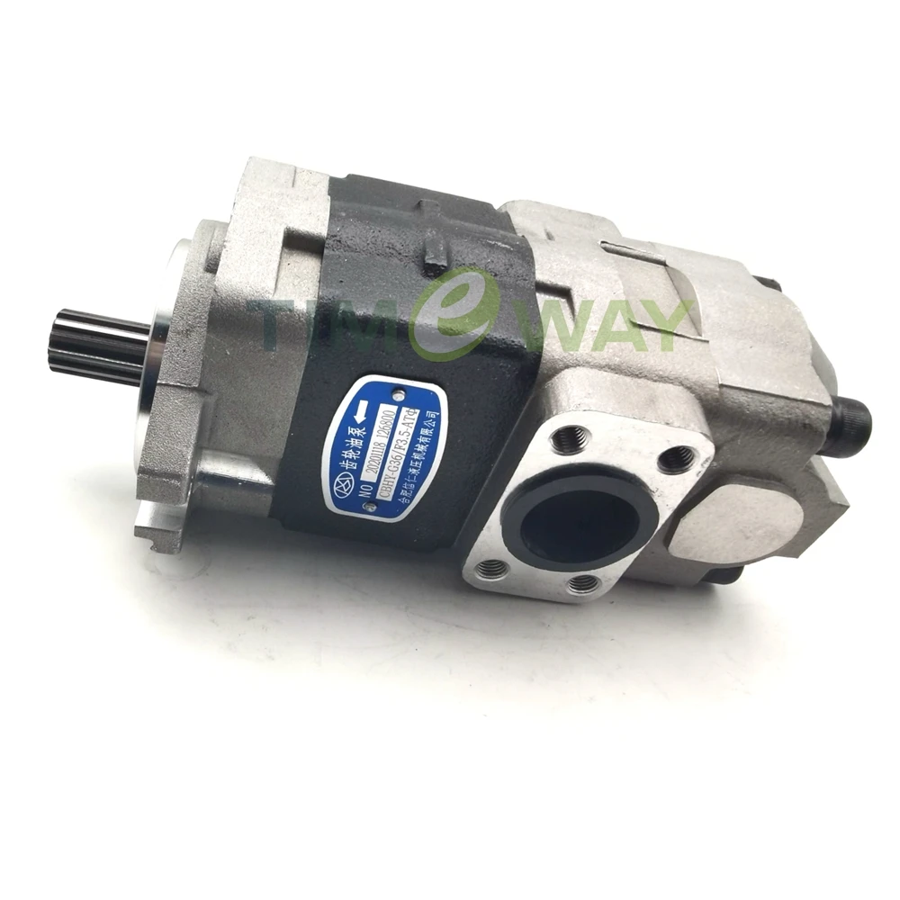 

CBHY Two Stage Pump Pump for Forklift CBHY-G36/F3.5~CBHY-G25/F4.5 High Pressure Forklift Pump Hydraulic Double Gear Pump