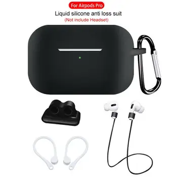 

5Pcs/Set Silicone Case Protective Cover for Airpods Pro TWS Bluetooth Earphone