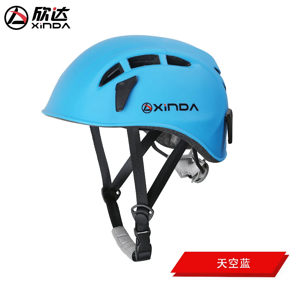 Outdoor Rock Climbing Helmet Speleology Mountain Rescue Equipment to Expand Safety Helmet Caving Work Helmet