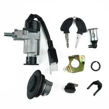

Fuel Set For GY6 139QMB 50 125cc 150cc Scooter Ignition switch lock Keys Tank Convenient Durable