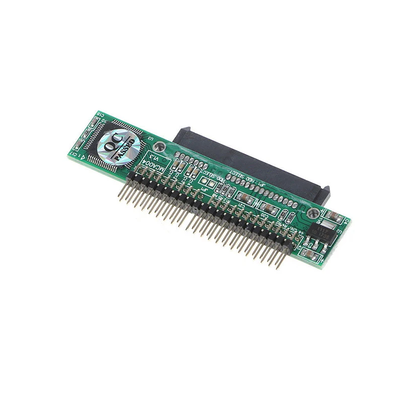 2 5 дюймов HDD SSD Serial ATA 7 + 15P Female to 44 Pin Male PATA IDE Port Adapter Card &quotSATA конвертер для