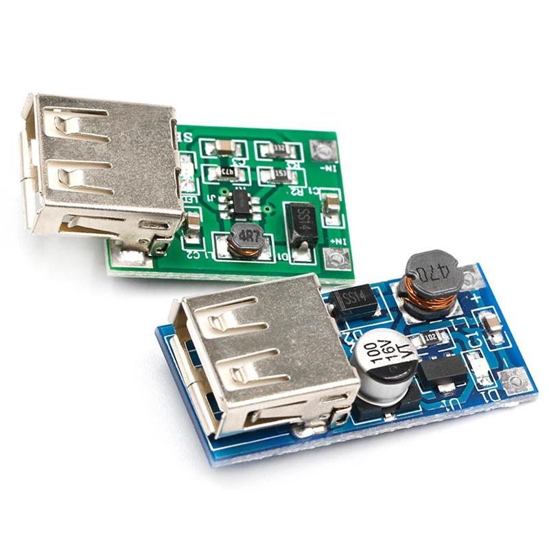 

Module USB Battery Boost Power Supply Output Charger 600MA Adjustable DC-DC 5V Step Down Buck Converter 12/24V
