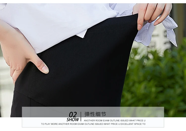 Autumn Fashion Maternity Skirts High Waist Half Body Skirt Clothes for Pregnant Women OL Formal Work Pregnancy