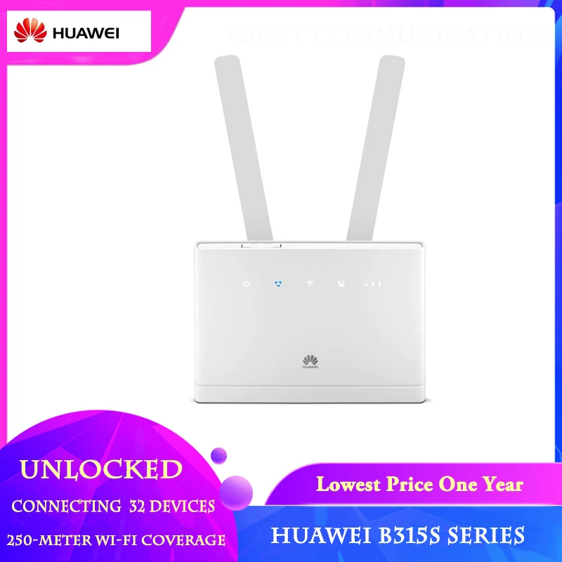 Разблокированный роутер Huawei B315s маршрутизатор B315s-22 B315s-607 LTE CPE 4G USB Мобильный Wi-Fi