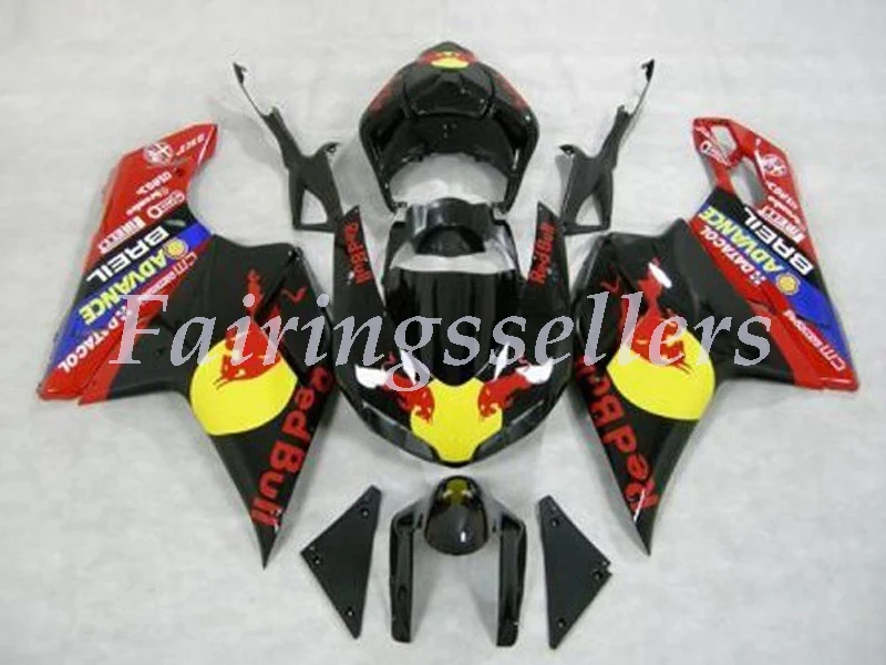 

New ABS Injection Bodywork Full Fairings kits Fit For Ducati 1098 848 1198 2007 08 09 10 2011 2012 Fairings BREIL