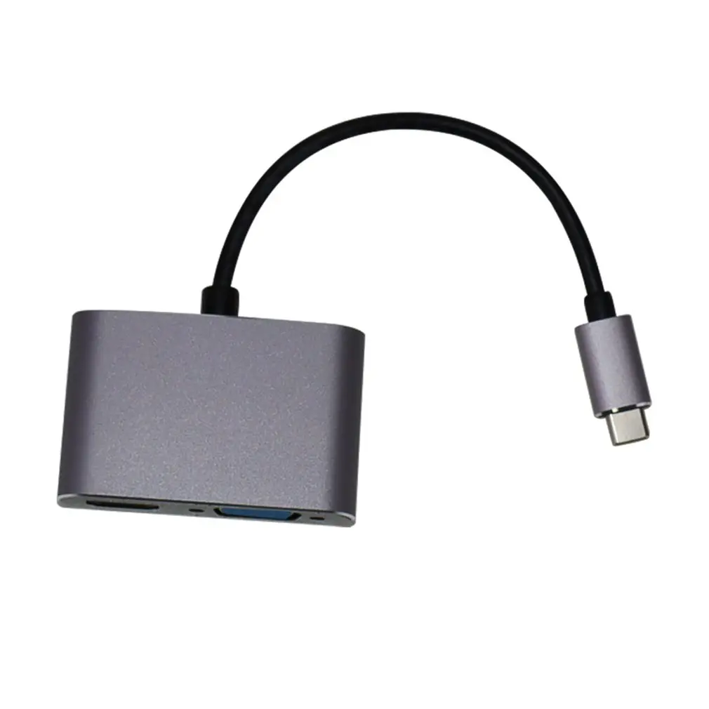 Кабель передачи 4 в 1 с разъемом Type c на HDMI 4k 30 Гц|Адаптеры AC/DC| |