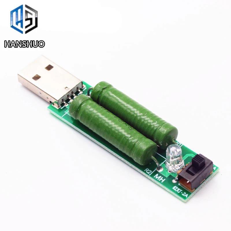 USB-прибор для проверки нагрузки и обнаружения тока заряда 2 а/1 А USB-адаптер питания