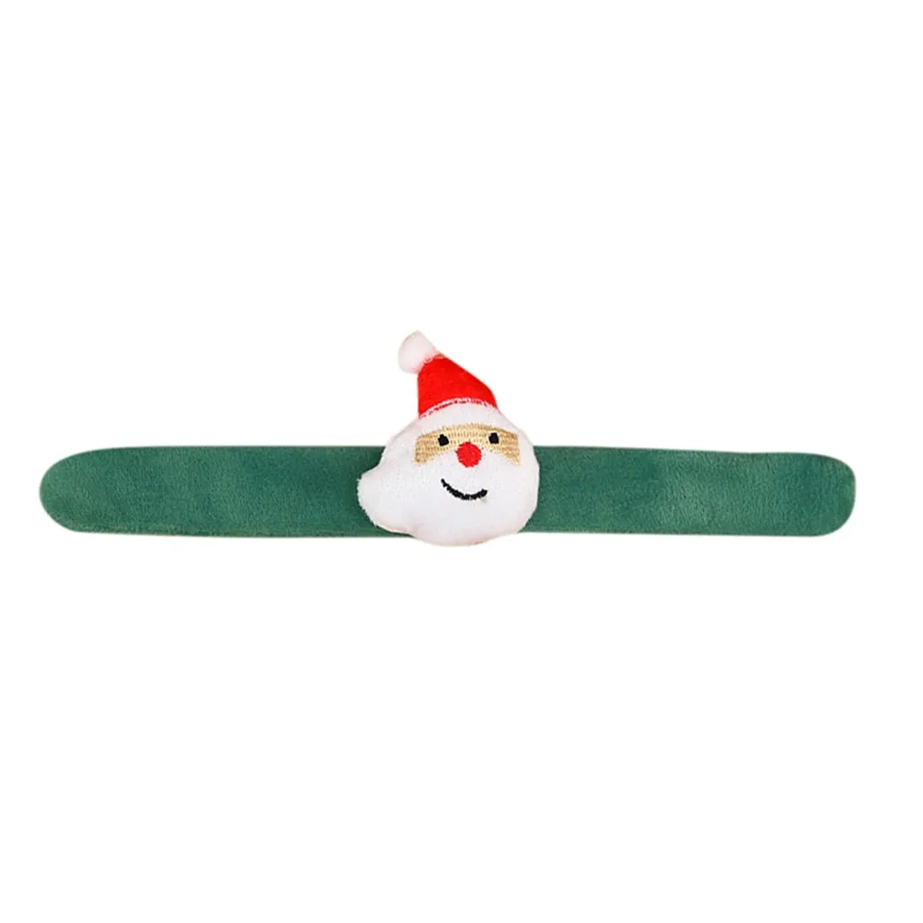 Горячая Распродажа рождественские детские подарки Рождественский креативный резиновый браслет как детский подарок браслеты#3s - Цвет: D