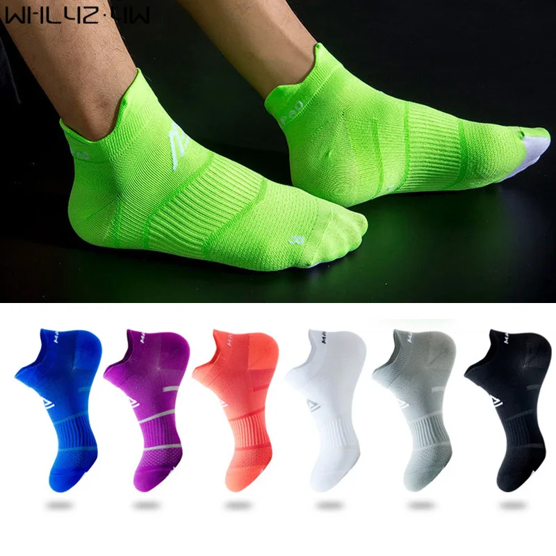 Sports Socks Ankle Socks Football Socks Cycling Socks Invisible Ankle Socks Breathable Socks Athletic Socks Gym Socks Women Socks Men 2 Size