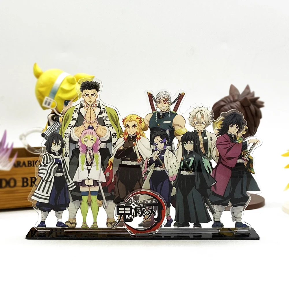 Love Thank You Demon Slayer Kimetsu no Yaiba Hashira Giyuu Muichirou Shinob фигурка на акриловой подставке модель