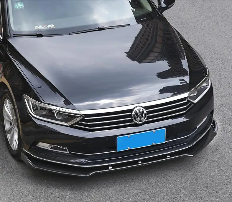 Для Volkswagen Passat B8 Body kit спойлер 2018 для ABS задний передний бампер диффузор защитные