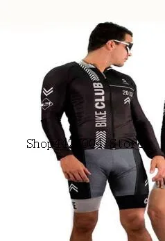 FRENESI мужской костюм для триатлона с длинным рукавом, комплект из Джерси для велоспорта, одежда для велоспорта, облегающий костюм для велоспорта, ciclismo Colombia - Цвет: as picture
