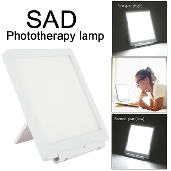 

Sunlight LED Happy Day Mood Therapy Lamp For Depression Sun Lights Sad Lamps ABS Adjustable Relief Listless Fatigued Lemp
