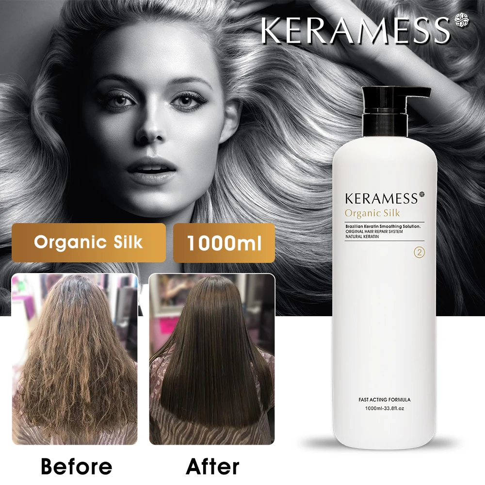 Keramess Free Shipping Hot Pro Collagen Natural Keratin Protein In Hair Repair Straight Frizzy